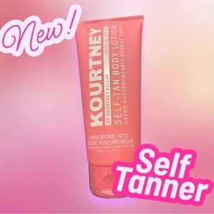 Self-Tan Body Lotion - Pink bottle